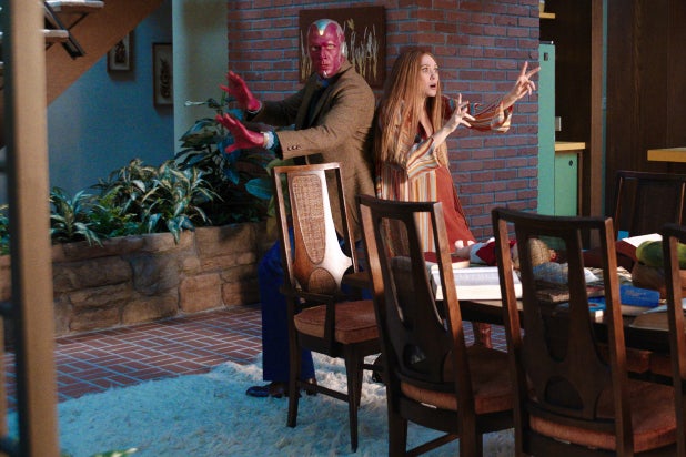 Wandavision Scarlet Witch Vision