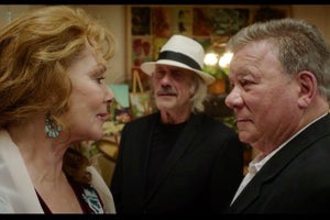 Jean Smart, Christopher Lloyd and William Shatner Senior Moment