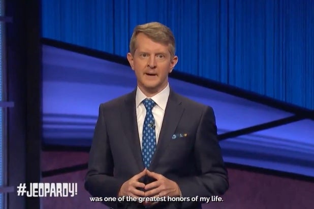 'Jeopardy!': Ken Jennings Begins First Episode as Guest Host With a Speech Honoring Alex Trebek (Video)