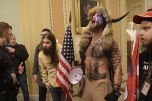 Riot Capitol Building Congress Holds Joint Session To Ratify 2020 Presidential Election