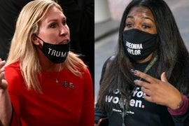 Rep Cori Bush to Move Offices After Maskless Marjorie Taylor Greene ‘Berated’ Her
