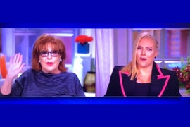 ‘The View’ Co-Host Joy Behar Claps Back at Meghan McCain: ‘I Did Not Miss You’ (Video)