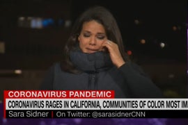 CNN’s Sara Sidner Breaks Down While Reporting on Families Grieving COVID Deaths (Video)