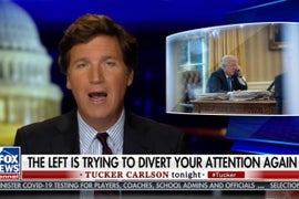 Tucker Carlson Says Everyone Should Listen to Leaked Trump Call: ‘It’s Interesting’ (Video)