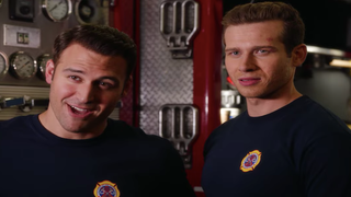 ‘9-1-1’/’Lone Star’ Crossover: Hen Tags Along as Buck and Eddie Head to Texas (Exclusive Video)