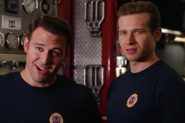 ‘9-1-1’/’Lone Star’ Crossover: Hen Tags Along as Buck and Eddie Head to Texas (Exclusive Video)