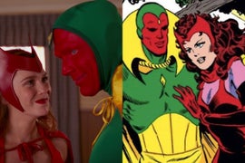 ‘WandaVision’: Everyone Wore Their Old Comics Costumes for Halloween
