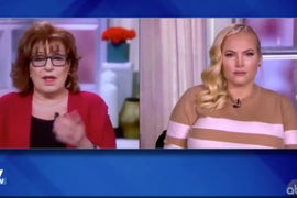 ‘The View’: Meghan McCain Calls Marjorie Taylor Greene ‘a Twitter Troll Come to Life’ (Video)