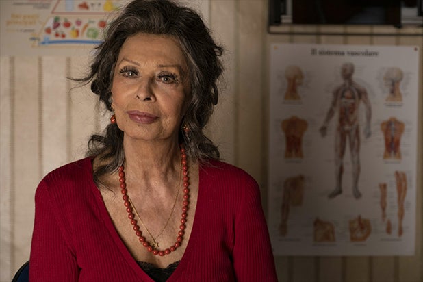 Sophia Loren in "The Life Ahead" Sophia Loren in "The Life Ahead"