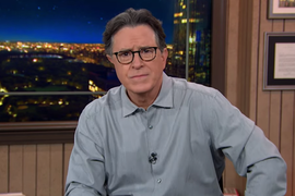 Colbert Tries to Convert QAnon Followers From Trump to Christianity (Video)