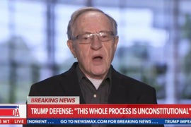 Newsmax Cut Off Trump Lawyer Bruce Castor So Alan Dershowitz Could Mock Him (Video)
