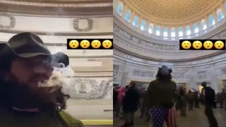 California Man Accused of Lighting Up a Doobie During Capitol Riot