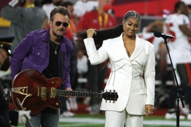 Eric Church, Jazmine Sullivan’s Super Bowl National Anthem Blows Past Over/Under Betting Line (Video)