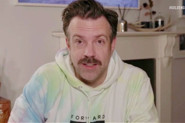 golden globes jason sudeikis ted lasso hoodie