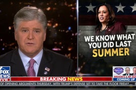 Hannity Falsely Claims BLM Protesters ‘Attacked’ White House Last Summer (Video)