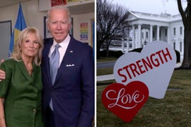 First Lady Jill Biden Decorates White House for Valentine’s Day: ‘I Just Wanted Some Joy’