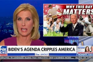laura ingraham says joe biden wants to keep lockdowns forever