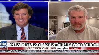 Tucker Carlson Talked to Brett Favre About How Great Cheese Is, for Some Reason (Video)