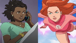 ‘Invincible’ Star Zazie Beetz on That Brewing Love Triangle Between Amber, Mark and Atom Eve
