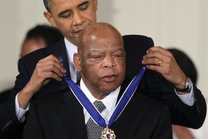 Barack Obama John Lewis NAACP Image Awards