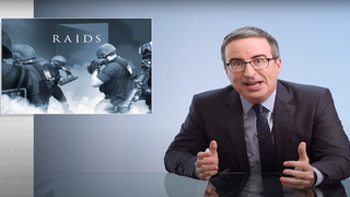 John Oliver Rips ‘Overuse’ of Police Raids, From ‘the Horrific to the Almost Cartoonishly Idiotic’ (Video)