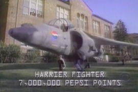 Apple Orders Docuseries About Infamous ’90s Pepsi Points Campaign That Advertised Harrier Jet