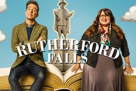 Ed Helms’ Ancestor Is the Latest Problematic Statue in ‘Rutherford Falls’ Trailer (Video)