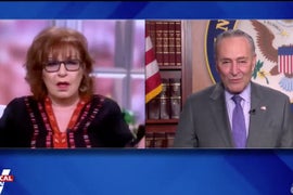 ‘The View’ Co-Host Joy Behar Grills Chuck Schumer on COVID-19 Relief Bill, Lack of GOP Support (Video)