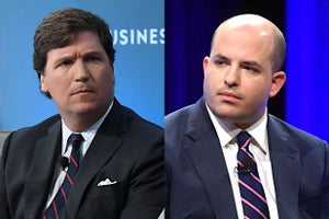 Tucker Carlson Brian Stelter