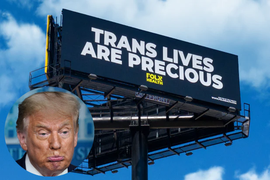 Trump Taunted with Pro-Transgender Billboard Outside Mar-a-Lago
