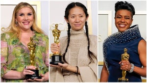 2021 Oscars Women Emerald Fennell Youn Yuh-jung Mia Neal