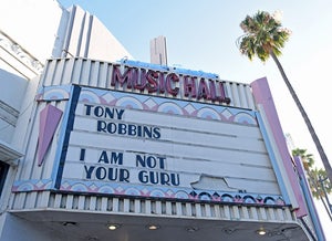 Celebration Of The Release Of Joe Berlinger / Tony Robbins Documentary "I Am Not Your Guru"