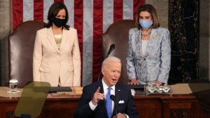 Biden first address to joint session of Congress