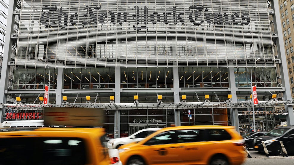 New York Times office