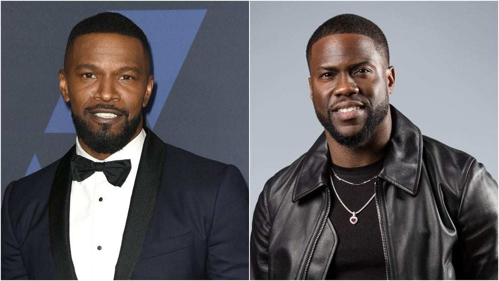 Jamie Foxx Kevin Hart Number One on the Call Sheet