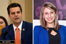 Katie Hill Calls for ‘Unlikely’ Friend Matt Gaetz to Resign if Reports of Sexual Misconduct Are True