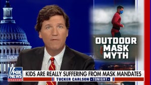 Tucker Carlson COVID mask mandates