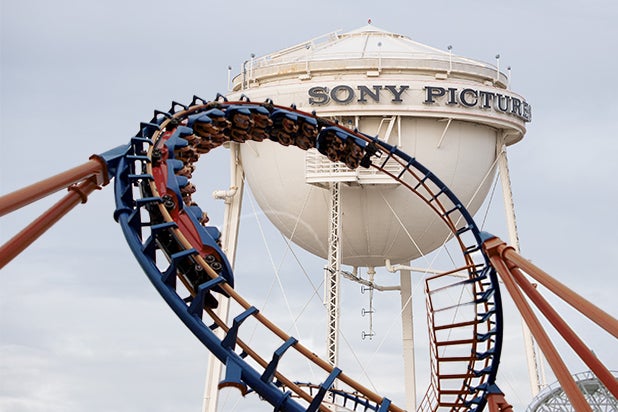 sony theme park roller coaster