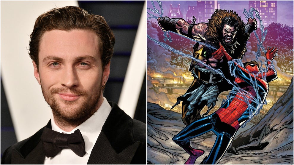Aaron Taylor-Johnson Kraven the Hunter Split