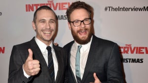 James Franco and Seth Rogen