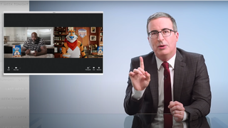 John Oliver Praises Frosted Flakes for Crafting a Better Cinematic Universe Than Marvel (Video)