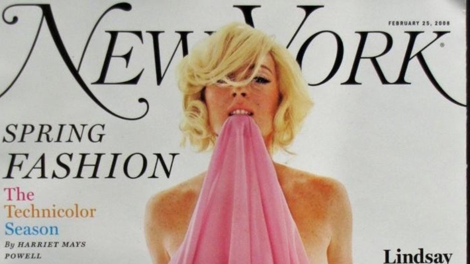 Lindsay Lohan Marilyn Monroe Vogue Lindsay Lohan Marilyn Monroe Vogue