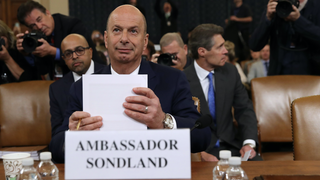 Trump Impeachment Witness Gordon Sundland Sues Mike Pompeo, US for $1.8 Million in Legal Fees