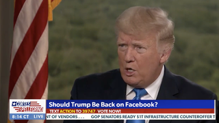 Trump’s Newsmax Interview on Tuesday Got Half as Many Viewers as a ‘Chopped’ Rerun