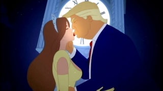 New ‘Borat 2’ Footage Includes Insane Cartoon About Donald Trump and Melania