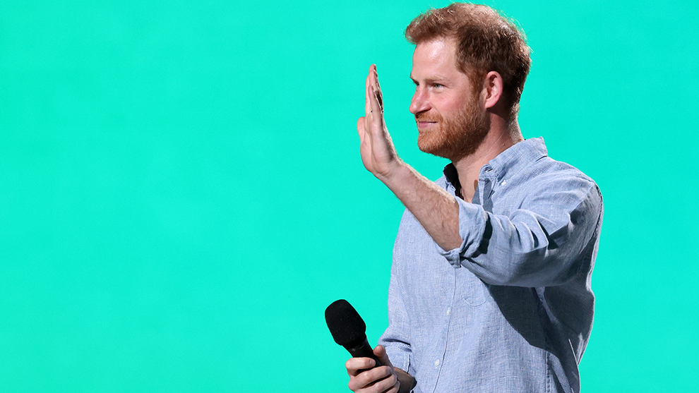 prince harry vax live
