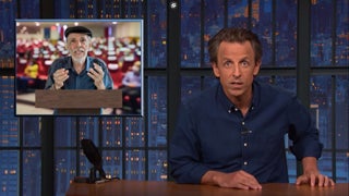 Seth Meyers Compares Election Conspiracy Theorists to a Roach Arguing With a Cicada (Video)