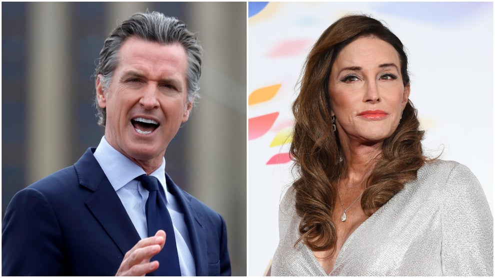 gavin newsom caitlyn jenner