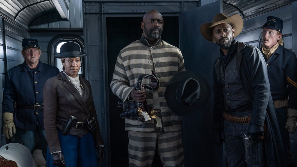 The Harder They Fall Idris Elba Regina King, Trudy Smith LaKeith Stanfield