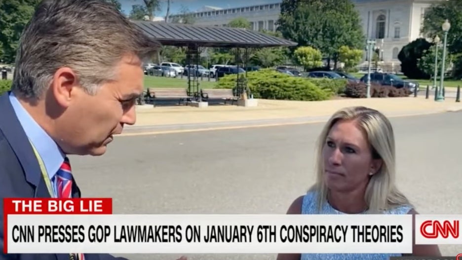 Jim Acosta Marjorie Taylor Green